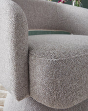 Nashkins Pebble Swivel Accent Chair - A3000757