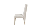 D12 Beige Natural Dining Chair - D12DC-BEIGE/NAT