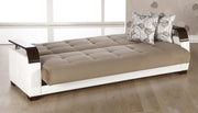 Natural 3 Seat Sleeper (Naomi L.Brown) 1 Piece - Gate FurnitureSleeper Sofa