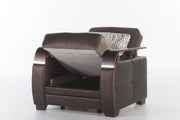 Natural 3 Seat Sleeper (Prestige Brown) 1 Piece - Gate FurnitureSleeper Sofa