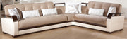 Natural Sectional (Naomi L.Brown) 4 Pieces - Gate FurnitureSleeper Sectional