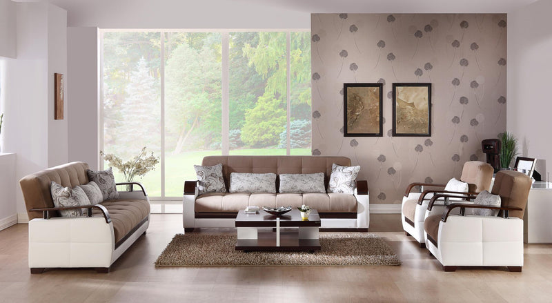 Natural Sleeper (Naomi L.Brown) Living Room Set - Gate FurnitureLiving Room Set