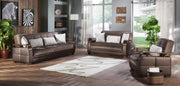 Natural Sleeper (Prestige Brown) Living Room Set - Gate FurnitureLiving Room Set