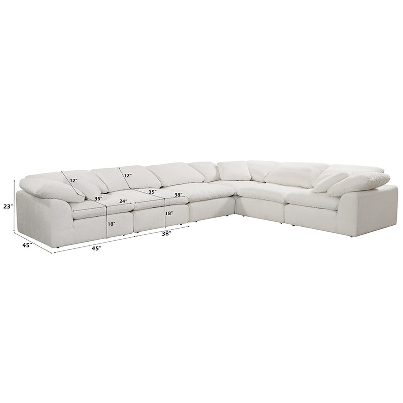 Naveen Modular - Armless Chair - LV55130