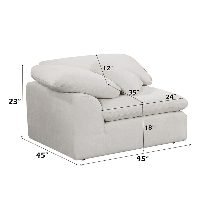 Naveen Modular - Wedge w/Pillow - LV55131