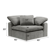 Naveen Modular - Wedge w/Pillow - LV55141