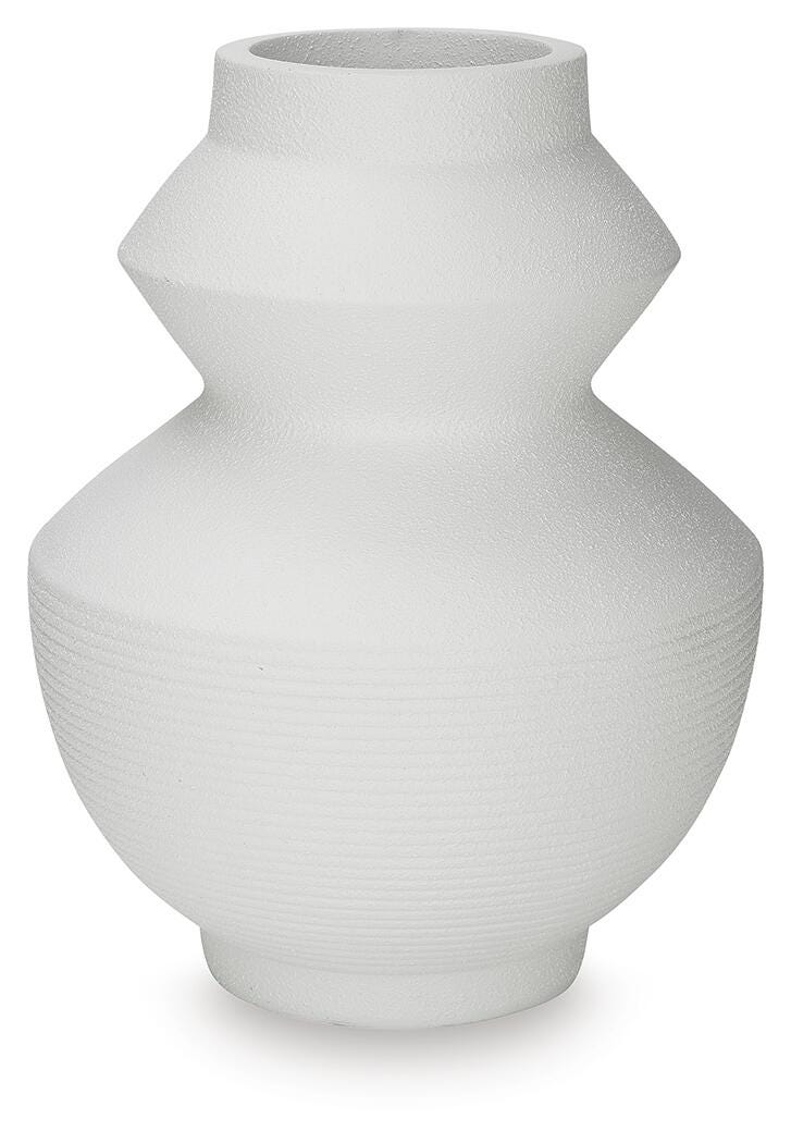 Naveen White Vase - A2000871