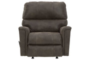 Navi Smoke Recliner - Gate FurnitureRecliner