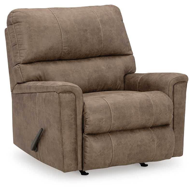 Navi Sofa, Loveseat and Recliner in Fossil - PKG016505