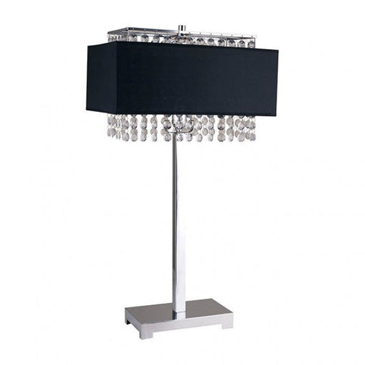 Naya Chrome/Black Table Lamp - L7733BK