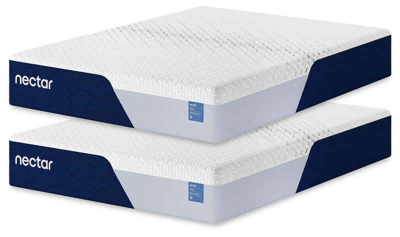 Nectar Classic Memory Foam 2 Twin XL Mattresses - M125M1