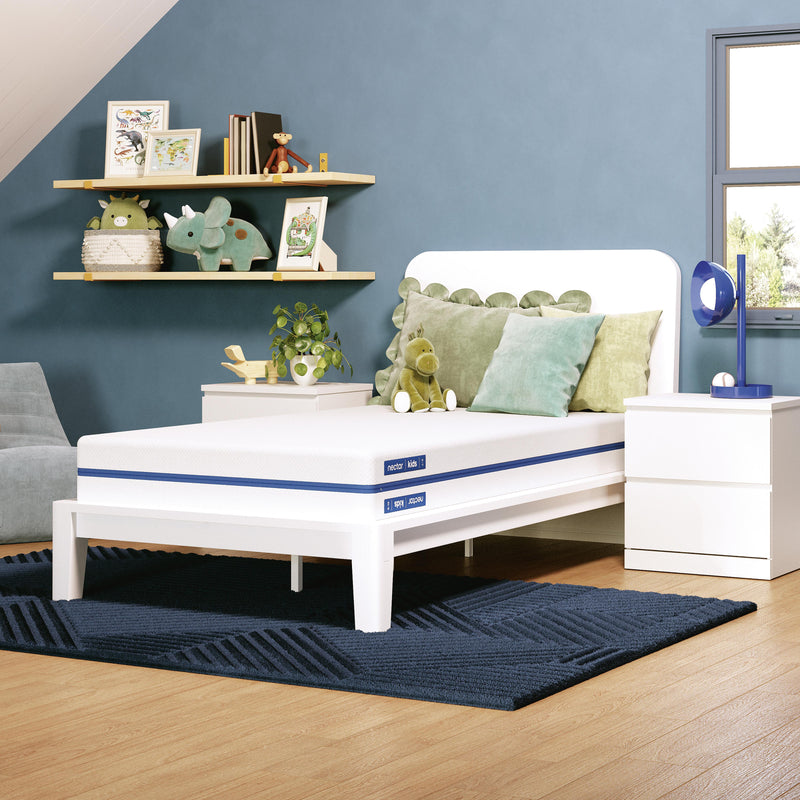 Nectar Foam Kids White Full Mattress - M11721