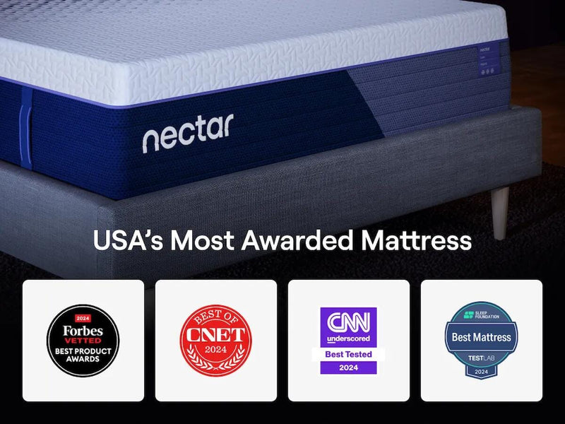 Nectar Luxe Hybrid White Queen Mattress - M14231