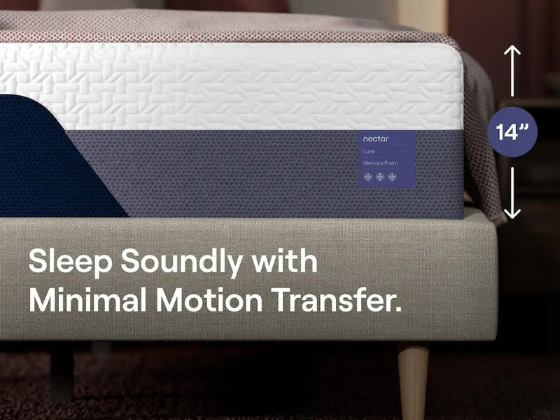 Nectar Luxe Memory Foam White California King Mattress - M12751