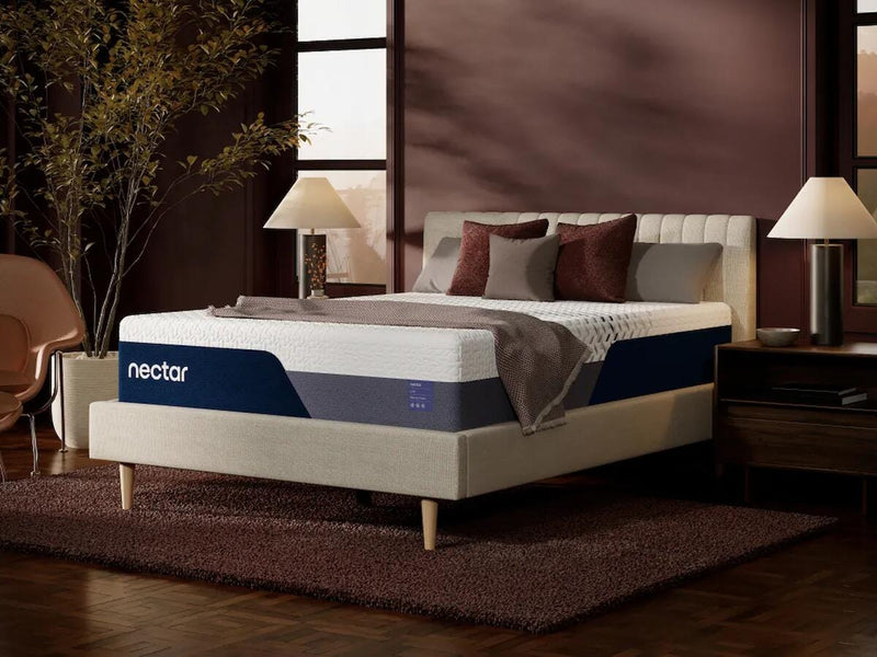 Nectar Luxe Memory Foam White Queen Mattress - M12731