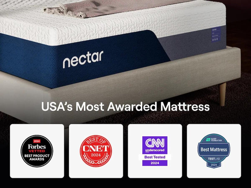 Nectar Luxe Memory Foam White Twin XL Mattress - M12771