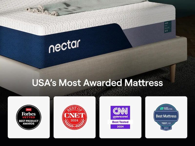Nectar Premier Memory Foam White Queen Mattress - M12631