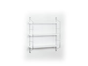 Neelix Triple Shelf in Oak-Yellow - 760-NEE-MT191104
