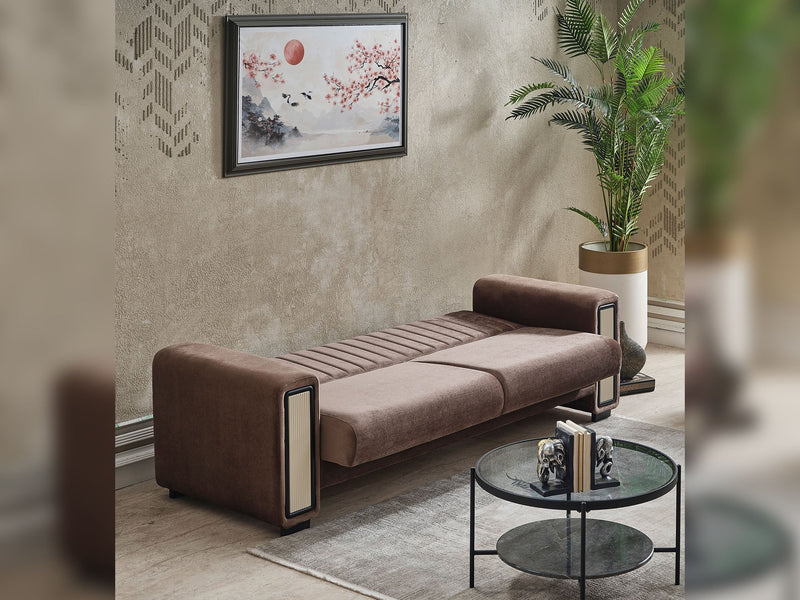 Nefes 3-pieces (Sofa & Loveseat & Chair) Livingroom in Brown - 200-SER-NEF-PINAR21-321