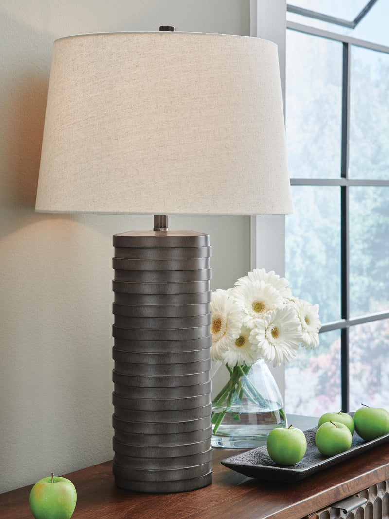 Neilett Antique Brown Table Lamp (Set of 2) - L243704
