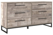 Neilsville Whitewash Dresser - Gate FurnitureDresser