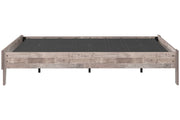 Neilsville Whitewash Full Platform Bed - Gate FurnitureFull Bed
