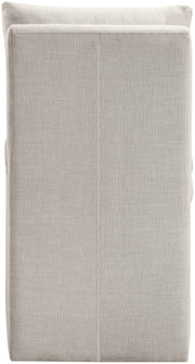 Nelori Linen Textured Performance Fabric Upholstered Dining Chair in Beige, Set of 2 - 11097Beige-C