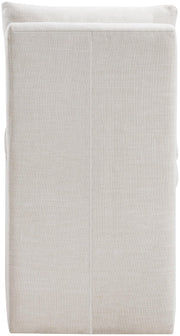 Nelori Linen Textured Performance Fabric Upholstered Dining Chair in Cream, Set of 2 - 11097Cream-C
