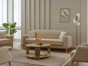 Neo 3-pieces (Sofa & Loveseat & Chair) Livingroom in Dark Grey - 200-SIM-NEO-GIRNE10-321