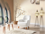 Neo Mustang Chair in Cream - 200-ELIF-NEOM-A183-B