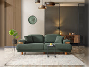 Neo Mustang Convertible Sofa in Green - 200-ELIF-NEOM-A187-3