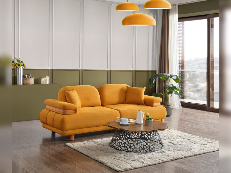 Neo Mustang Convertible Sofa in Green - 200-ELIF-NEOM-A187-3
