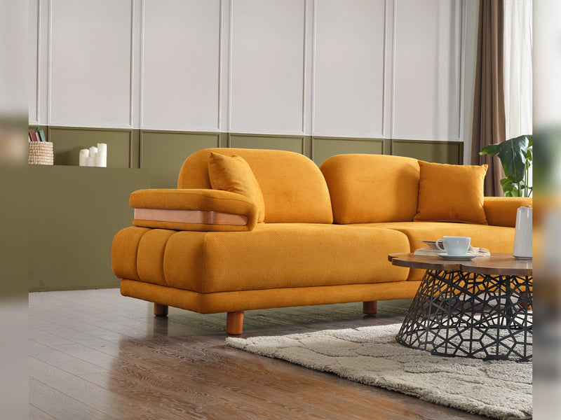 Neo Mustang Convertible Sofa in Green - 200-ELIF-NEOM-A187-3