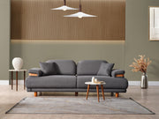 Neo Mustang Convertible Sofa in Green - 200-ELIF-NEOM-A187-3