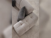Nero 3-pieces (Sofa & Loveseat & Chair) Livingroom Set Light Grey in Light Grey - 101-NER-GIR02-321