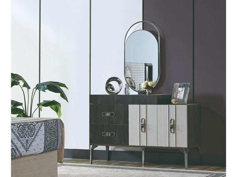 Nero Bedroom (Storage Bed With Headboard & 2 Nightstand ) - King - 120-NER-KB-SET