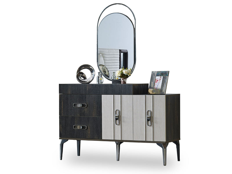 Nero Bedroom (Storage Bed With Headboard & 2 Nightstand ) - Queen - 120-NER-QB-SET
