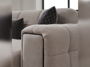 Nero Convertible Sofa Light Grey in Light Grey - 101-NER-GIR02-3