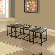 Nest - 3PC Coffee Table Set, Occasional, Brown Box: 1 of 1 Each - T616-3PC-Set