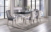 Neuveville Black/Chrome Dining Table - CM3903BK-T-TABLE