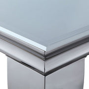 Neuveville White/Chrome Dining Table - CM3903WH-T-TABLE