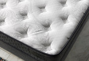 Nevada Storage Bed With Headboard Grey - Full in Grey - 110-NEV-GREY-140-SB
