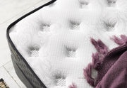 Nevada Storage Bed With Headboard Grey - King in Grey - 110-NEV-GREY-200-SB