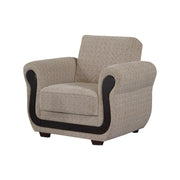 Newark Beige Sleeper Living Room Set - Gate FurnitureLiving Room Set