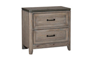 Newell Light Brown Upholstered Panel Bedroom Set - Gate FurnitureBedroom Set