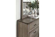 Newell Light Brown Upholstered Panel Bedroom Set - Gate FurnitureBedroom Set