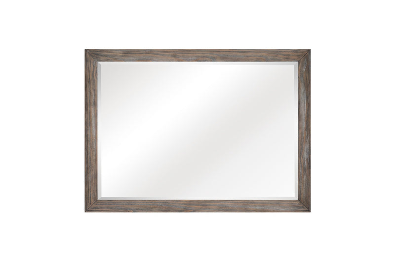 Newell Light Brown Upholstered Panel Bedroom Set - Gate FurnitureBedroom Set