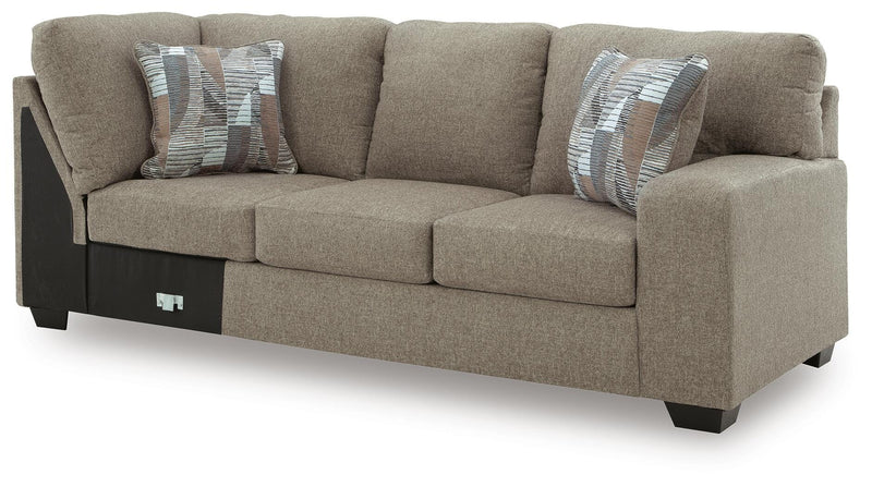 Newellen 3-Piece Sectional and Oversized Ottoman - 48404U1