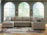Newellen Hemp 3-Piece Sectional with Chaise - 48404S1
