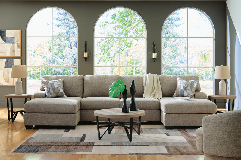 Newellen Hemp 3-Piece Sectional with Chaise - 48404S1